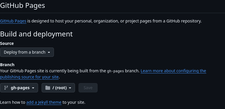 This will show github where to get the content